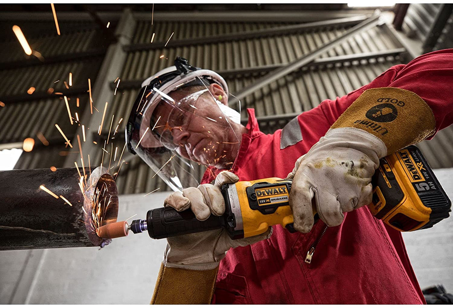 Amoladora recta sin escobillas XR 18V Dewalt DCG426N - 6