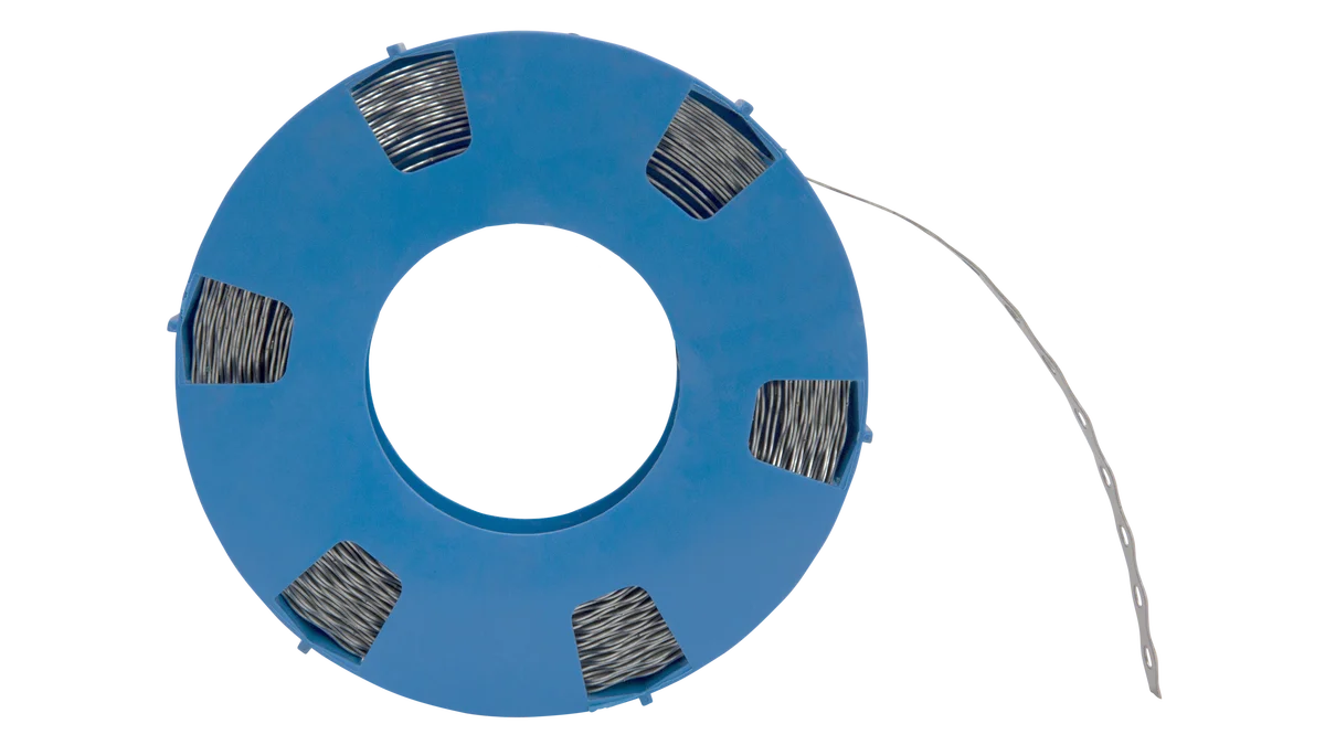 Fita perfurada de aço 12 mm x 10 m Desa