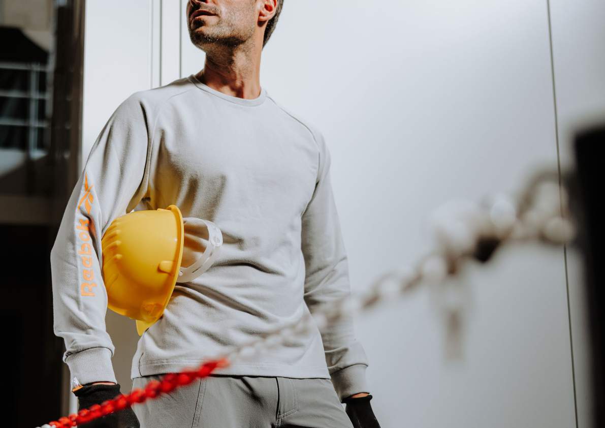 Sweatshirt sem capuz Reebok