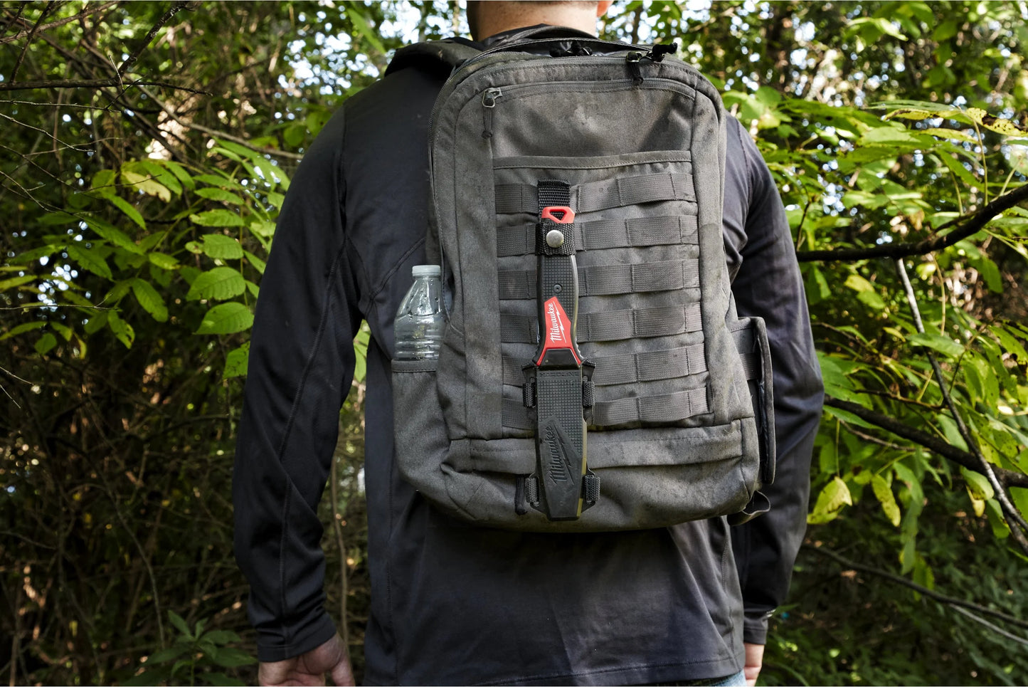 Faca de aço de lâmina fixa AUS-8 127mm Milwaukee