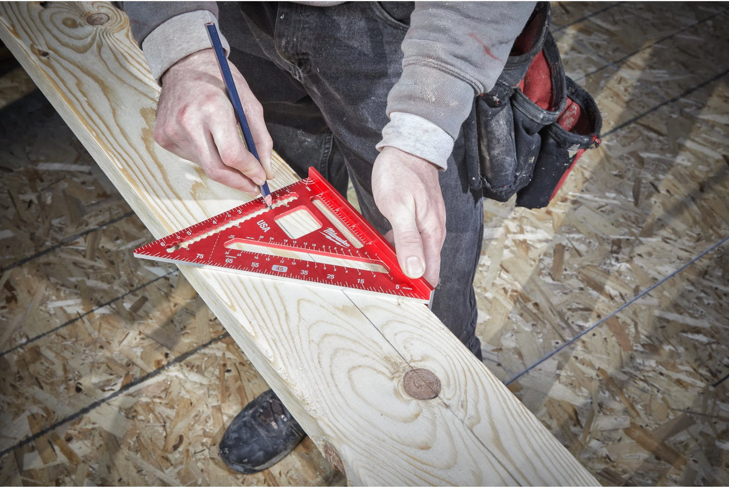 Esquadro de carpinteiro de 18 mm Milwaukee