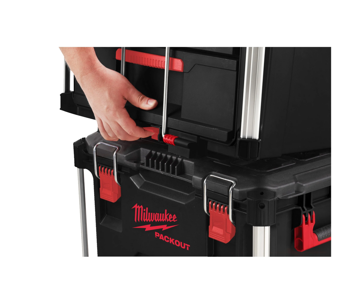 Cómoda Milwaukee PACKOUT com 2 gavetas