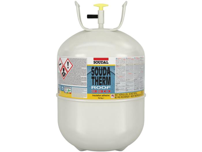 Espuma PU adesiva Soudatherm Roof 330 10,4kg Soudal
