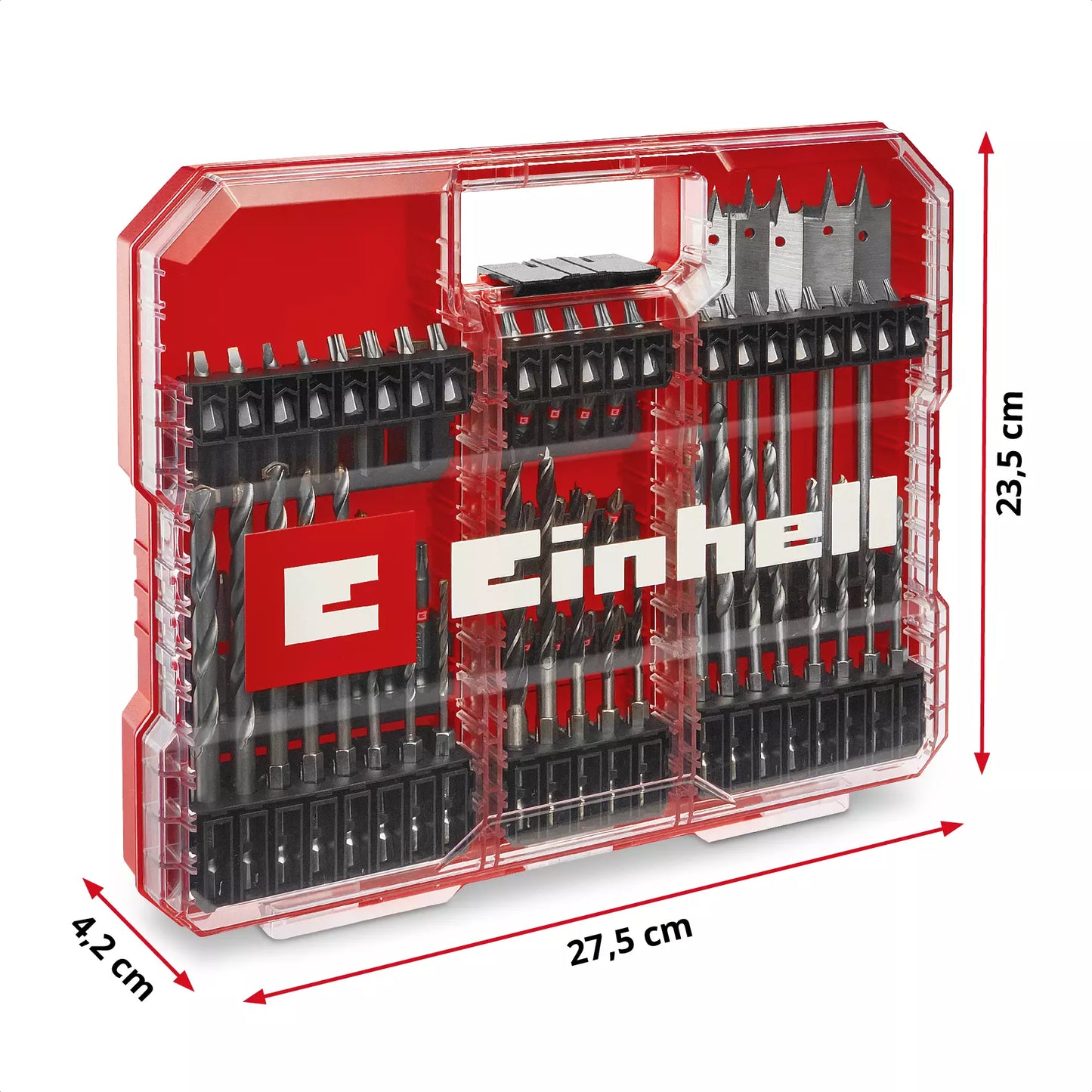 Conjunto de bits Einhell XL-CASE 95pcs LS 49108788