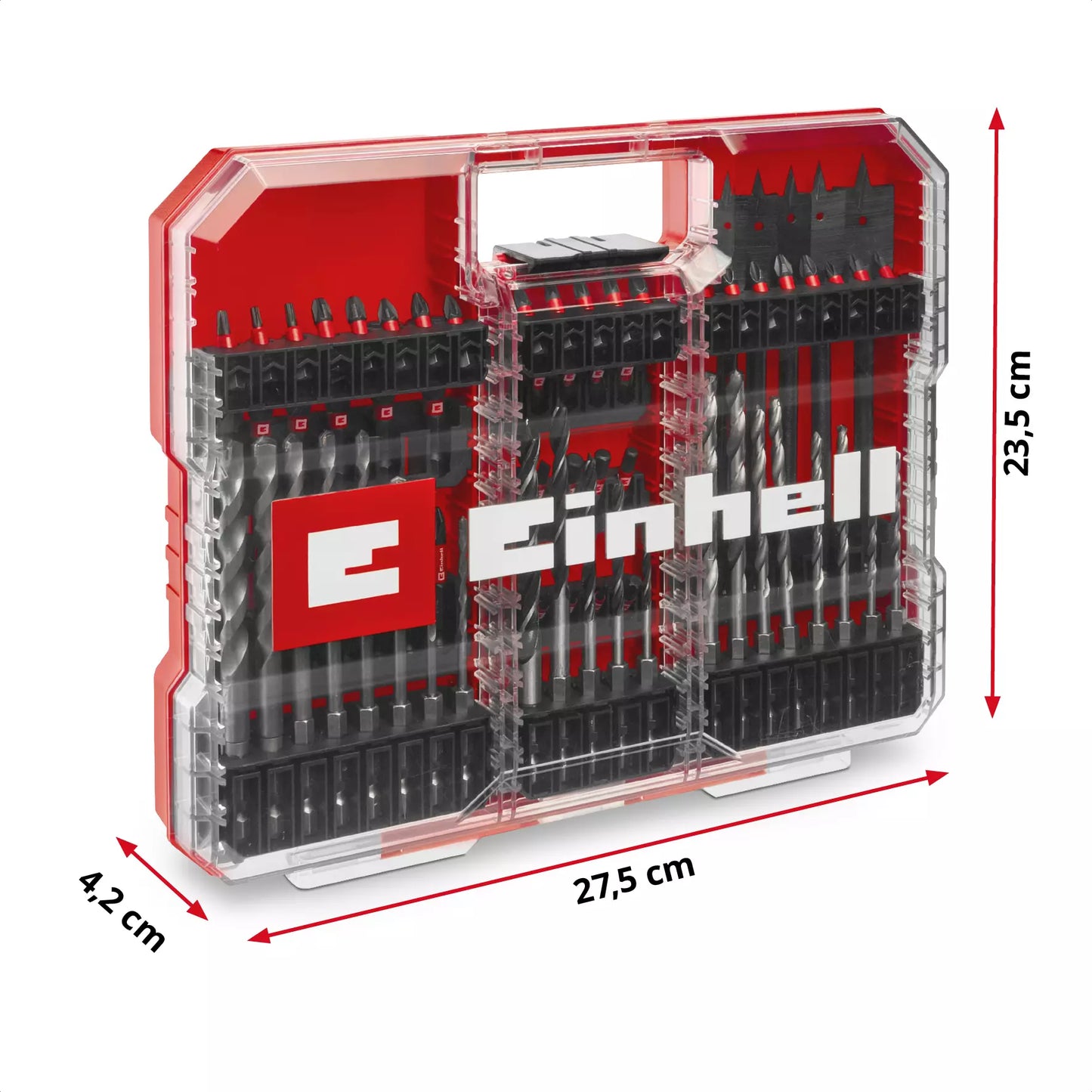Conjunto de bits Einhell XL-CASE 95pcs LS 49108798