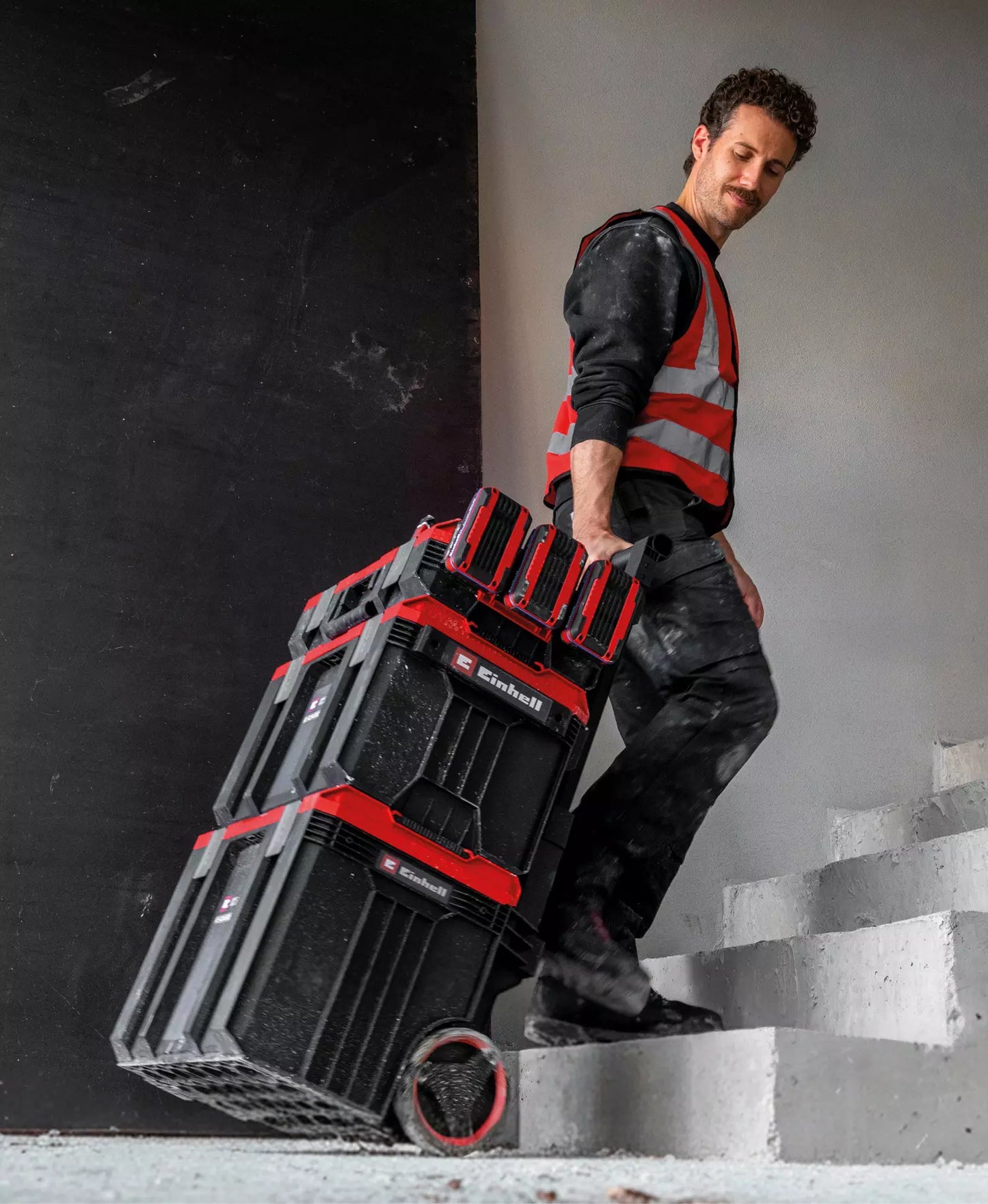 Soporte de baterias para sistema Einhell E-Case