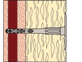 Fijación de enlucido FIF-PN 8/80 100uds Fischer
