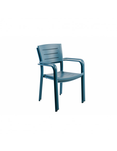 Cadeira de Jardim Empilhamento de Alumínio Inari Essenciel Green