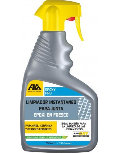 Spray de Limpeza Instantânea de Junta Epóxi Fresco 750ml  Fila EPOXY PRO FILA - 1