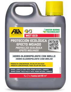 Garrafa Protecção Ecológica com Efeito Molhado 1L Fila WET ECO  - 1