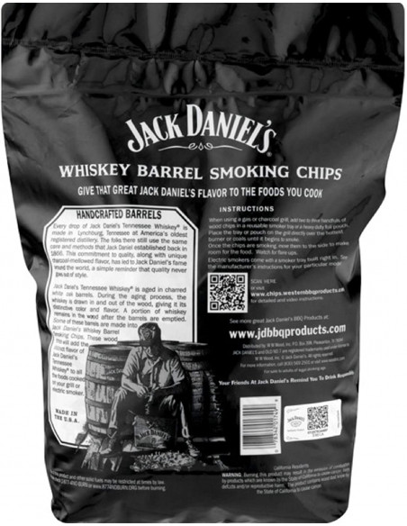 Saco de lascas de madeira para defumar Jack Daniel's JACK DANIEL'S - 1