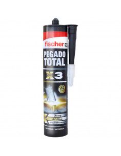 Cartucho Adesivo de Colagem Total x3 Fischer 290ml FISCHER - 1