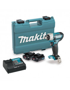 Chave de fenda de impacto 12Vmax CXT 1/2" com 2 baterias 2.0Ah e maleta Makita TW141DSAE MAKITA - 1