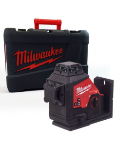 Nível laser verde de 3 linhas Milwaukee M123PL-0C MILWAUKEE - 1