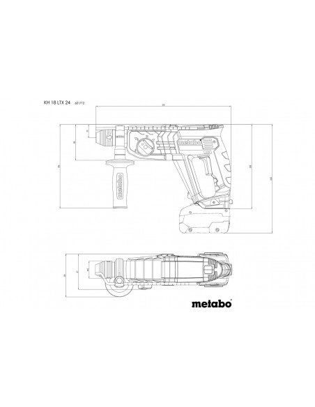 Martelo de bateria Metabo KH 18 LTX 24 METABO - 3
