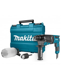 Martelo ligero Makita HR2630T SDS-plus 3 modos 800 W 26 mm com maleta e acessórios MAKITA - 1