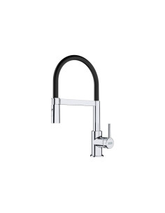 Kitchen faucet Lina Semi-Pro  Chrome/black Extensible Franke FRANKE - 1