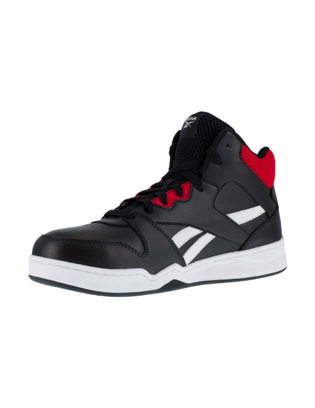 Zapato de seguridad de caña alta Negra y Roja Reebok IB4132S3  - 4