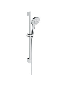 Vario EcoSmart 9l/min shower set with 65cm shower rail Croma Select E Chrome/White Hansgrohe HANSGROHE - 1