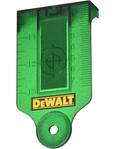 Placa-objeto para nivel láser verde Dewalt DE0730G  - 1