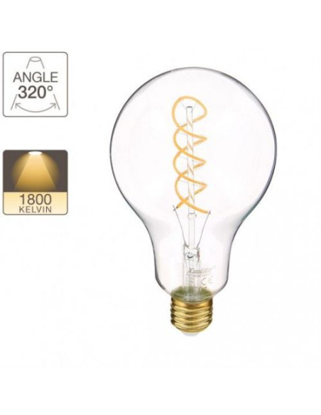 Lâmpada LED Filamento Deco Spirale G95 Xanlite XANLITE - 2