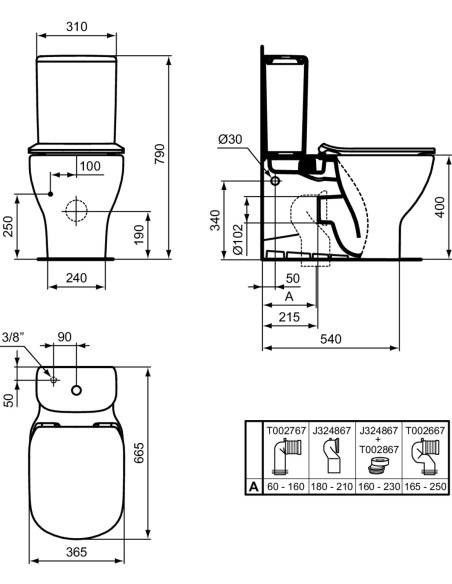 Sanita Water Aquablade Série Tesi Ideal Standard IDEAL STANDARD - 2