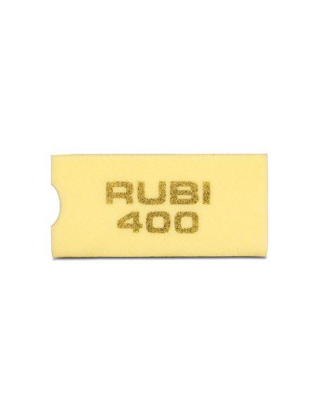 Bloco de borracha polido com diamante Grão 400 Rubi RUBI - 3