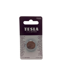 Blister pack of 1 3V Tesla CR2032 button cell battery  - 1