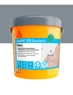 Sikafill-370 Fibers 20kg Waterproof Paint Pot SIKA - 3