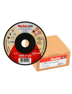 Caja 25uds Disco de corte FCD-FP 125x1x22,23 Plus Fischer FISCHER - 1