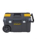 Baú de transporte Stanley 50L Essential com fechos metálicos STST1-80150
