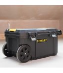Baú de transporte Stanley 50L Essential com fechos metálicos STST1-80150