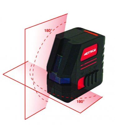 Nível Laser Auto-nivelante 2 linhas 180º cor vermelha Metrica BRAVO 180