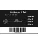 Conjunto de 4 chaves de boca auto-ajustáveis Wera Joker 6004 ref.020110