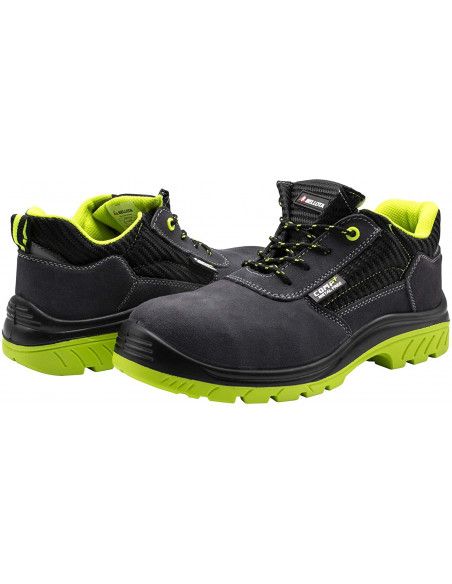 Sapatos de segurança de couro rachado sem metal Bellota 72310 S1P