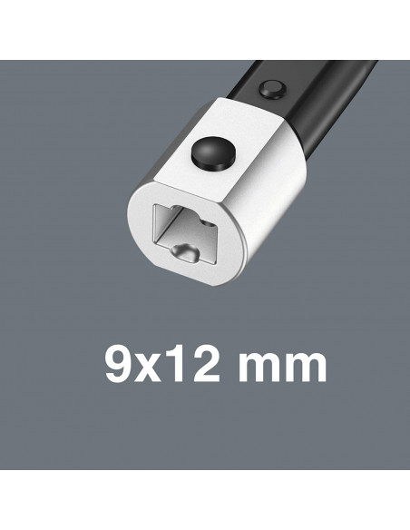 Chave dinamométrica para ferramentas de inserção 10-50 Nm Wera Click-Torque X 2 ref.075652