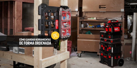 Cómo guardar herramientas de forma ordenada sin ocupar espacio