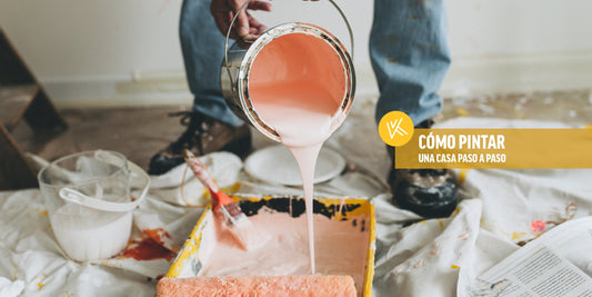 Cómo pintar una casa paso a paso: guía práctica