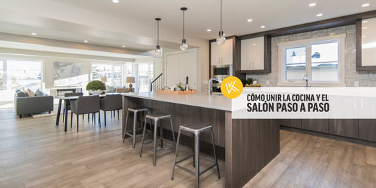 Cómo tirar una pared para unir la cocina y el salón paso a paso