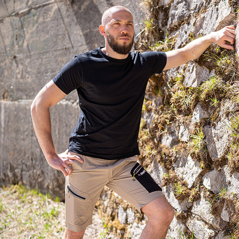 Calça de trabalho curta Tech Beige Kapriol