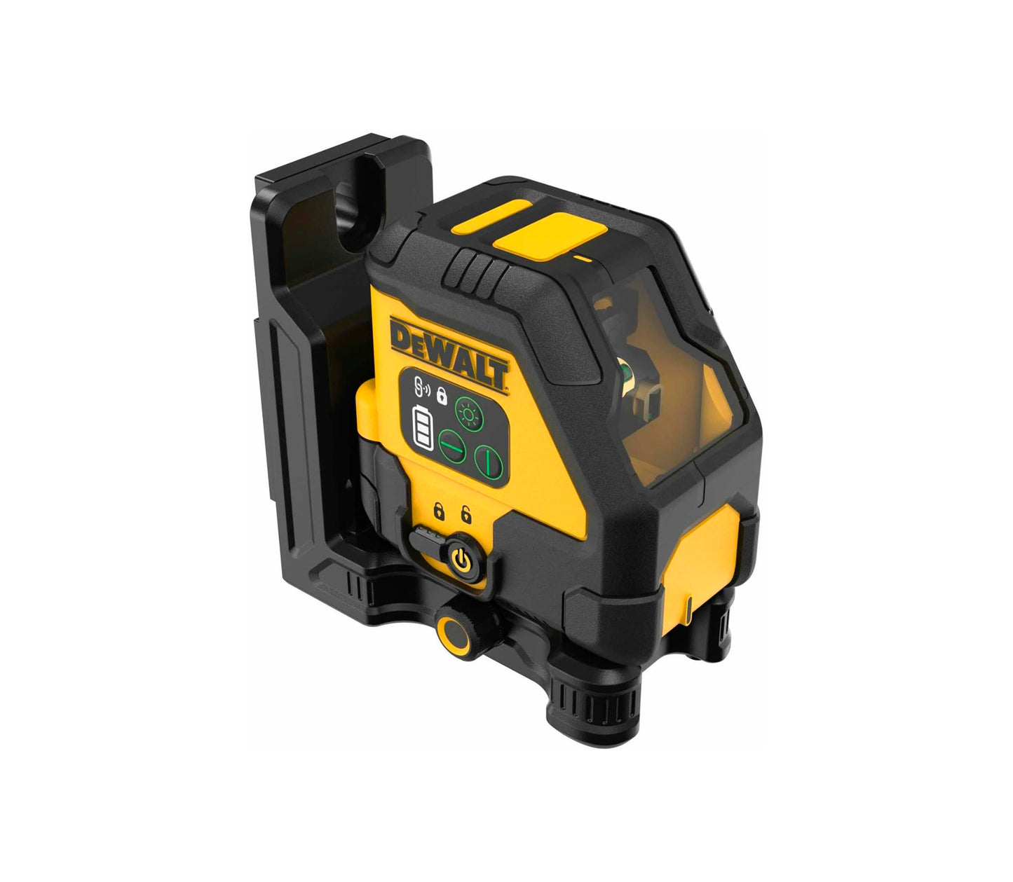Nível laser autonivelante verde USB-C de 2 linhas cruzadas Dewalt DCLE14201GB