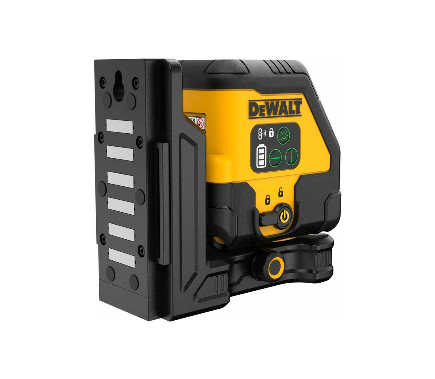 Nível laser autonivelante verde USB-C de 2 linhas cruzadas Dewalt DCLE14201GB