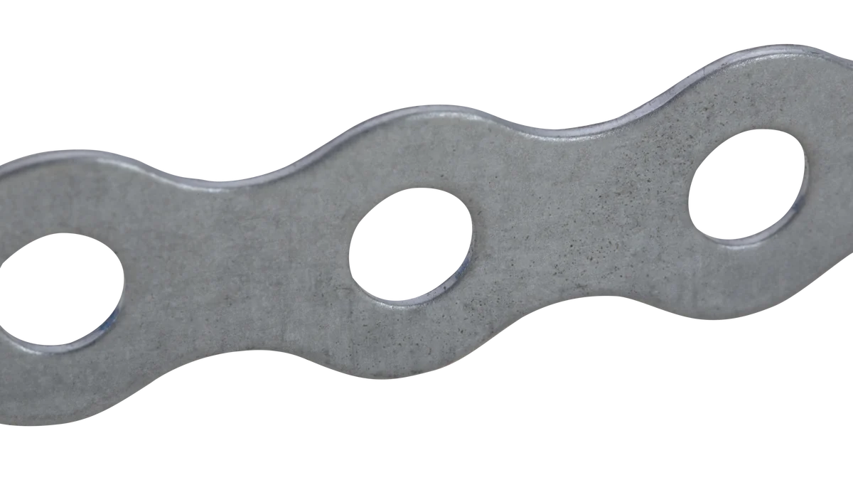 Fita perfurada de aço 12 mm x 10 m Desa