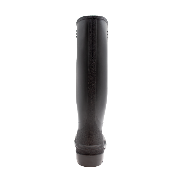Botas de chuva de PVC de cano alto, pretas, Dunlop 380PP