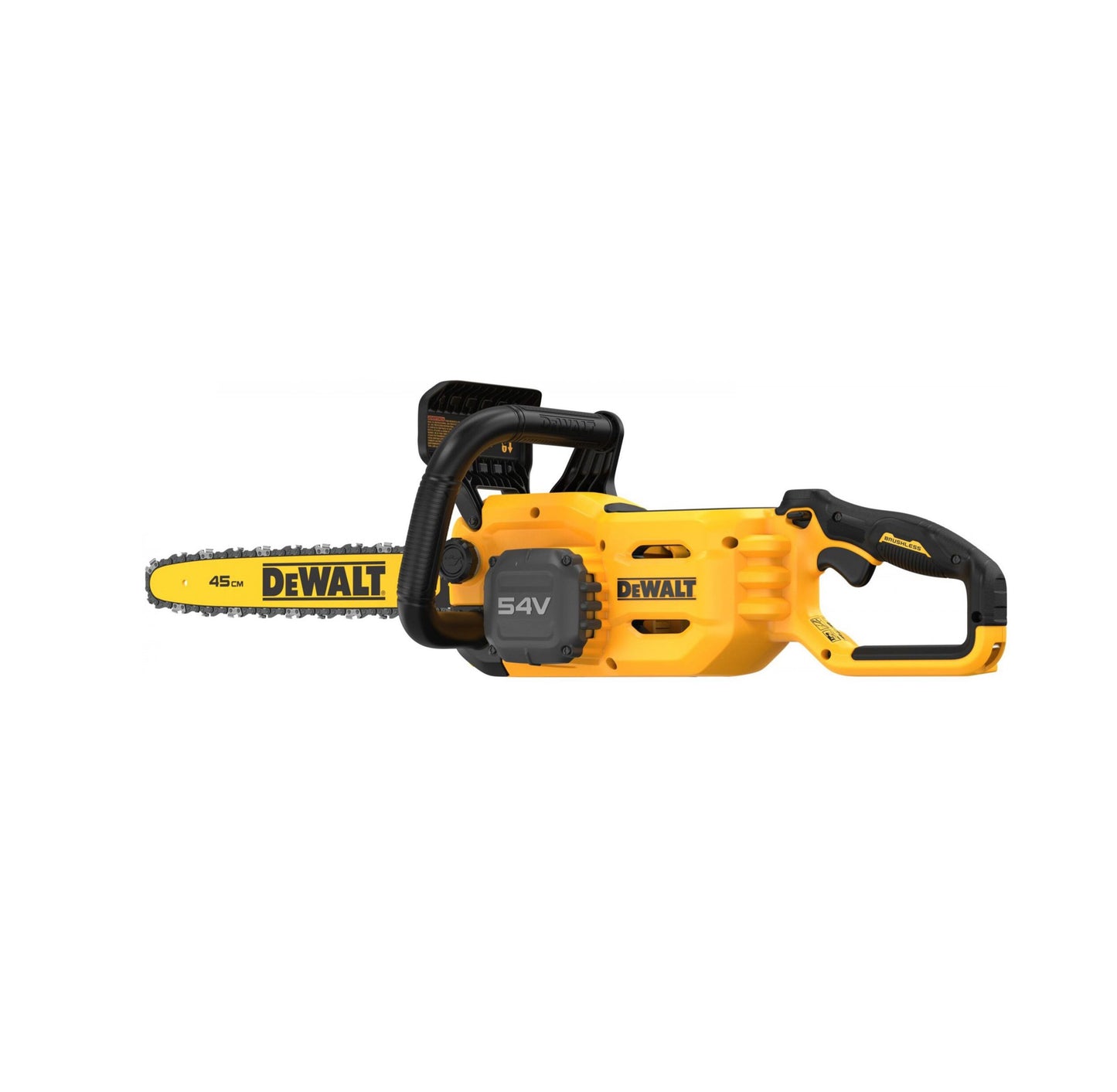 Motosserra de 45 cm + bateria Flexvolt 9Ah + carregador Dewalt DCMCS574X1