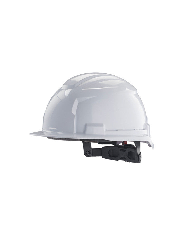 Capacete não ventilado BOLT100 branco com correia de queixo de 4 pontos EN397 Milwuakee
