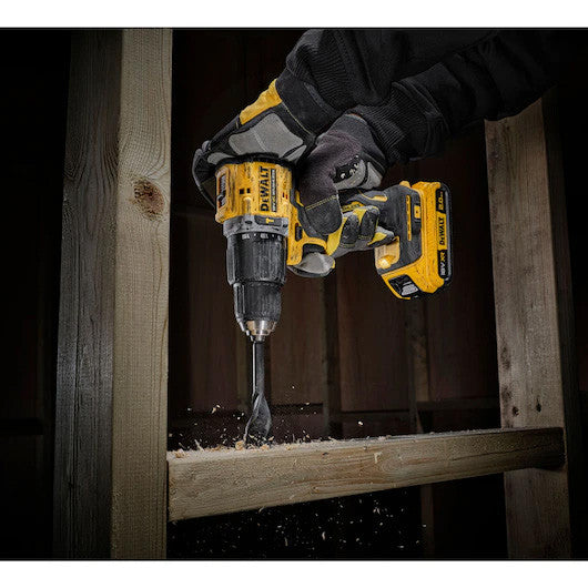 Furadeira de martelo XR 18V Edição limitada 100 anos com 2bat 2Ah + caixa Dewalt DCD100YD2T