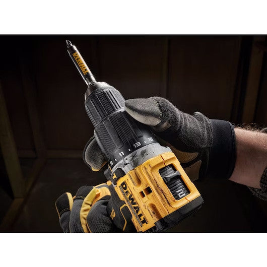 Furadeira de martelo XR 18V Edição limitada 100 anos com 2bat 2Ah + caixa Dewalt DCD100YD2T