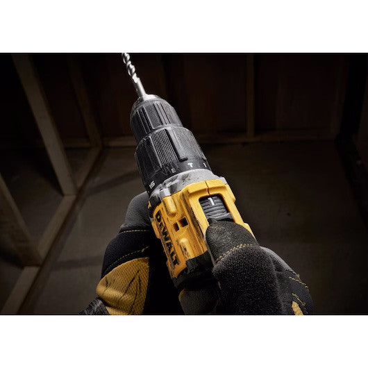 Furadeira de martelo XR 18V Edição limitada 100 anos com 2bat 2Ah + caixa Dewalt DCD100YD2T