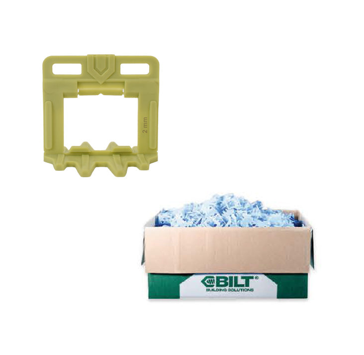 Caixa de flange 2.0mm 1000 pcs Nox Clip BILT BSA115